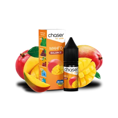 Рідина Chaser Mango Balance (Манго, 60 мг, 10 мл) 21911 - фото інтернет-магазина Кальянер
