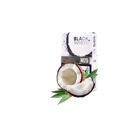 Табак Black&White Coconut (кокос, 40 г)   9874 - фото интернет-магазина Кальянер