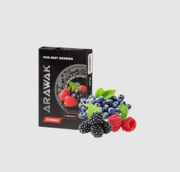 Тютюн Arawak Strong For rest berries (Ягідний мікс, 40 г)  9625 - фото інтернет-магазина Кальянер