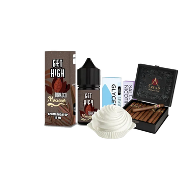 Набор для самозамеса Get High Tobacco Mousse (Тобакко Мусс, 50 мг, 30 мл)