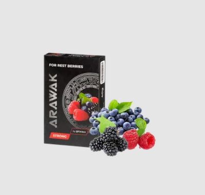Табак Arawak Strong For rest berries (Ягодный микс, 40 г)  9625 - фото интернет-магазина Кальянер