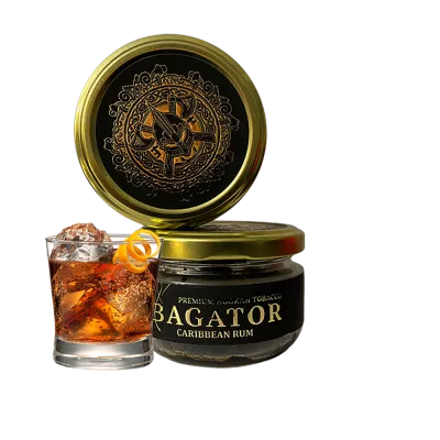 Табак Bagator carribian rum (Карибский Ром, 50 г)   18828 - фото интернет-магазина Кальянер