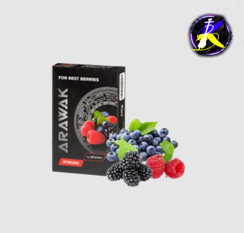 Тютюн Arawak Strong For rest berries (Ягідний мікс, 40 г)  9625 - фото інтернет-магазина Кальянер