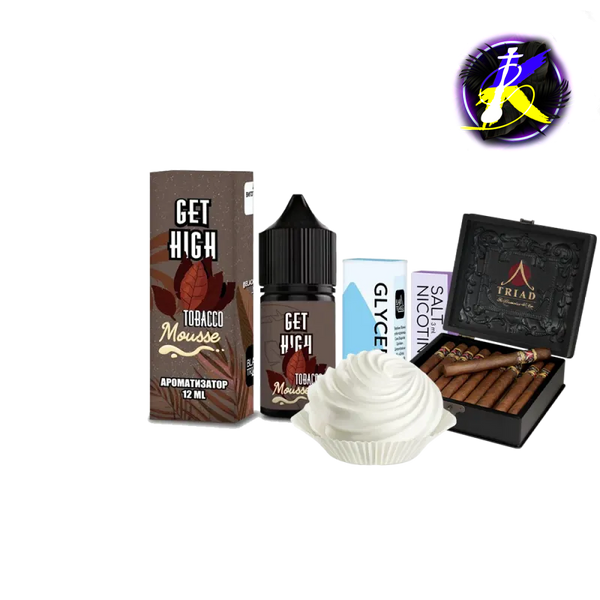 Набір для самозамісу Get High Tobacco Mousse (Тобакко Мусс, 50 ​​мг, 30 мл)