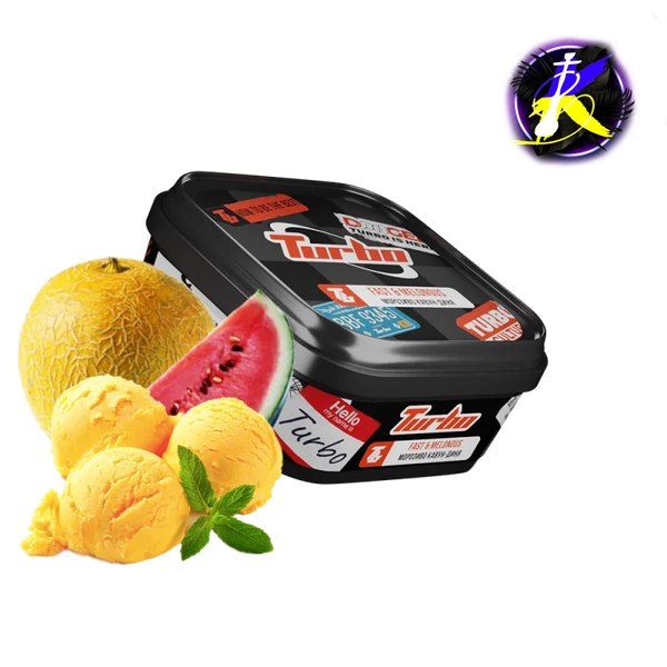 Тютюн Turbo Fast & Melonous (Морозиво Кавун-Диня, 250 г)