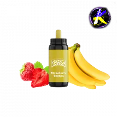 Katana 8000 Strawberry banana (Клубника Банан) Одноразовый POD 21530 - фото интернет-магазина Кальянер