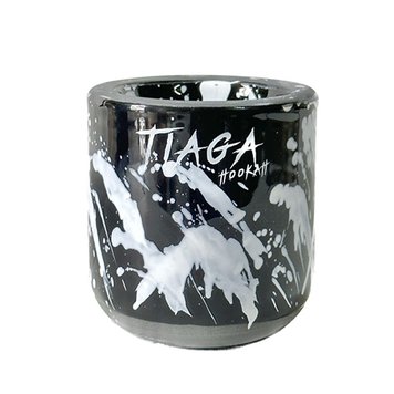 Чаша Tiaga Hookah Black Hurricane 4451 - фото інтернет-магазина Кальянер