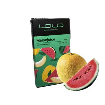 Тютюн Loud Melonjuice (Мелонджус, 100 г)   8286 - фото інтернет-магазина Кальянер