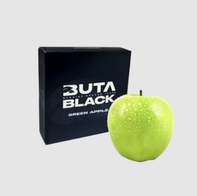 Тютюн Buta Black Green Apple (Зелене яблуко, 100 г) 9960 - фото інтернет-магазина Кальянер