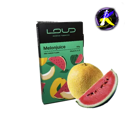 Табак Loud Melonjuice (Мелонджус, 100 г)   8286 - фото интернет-магазина Кальянер