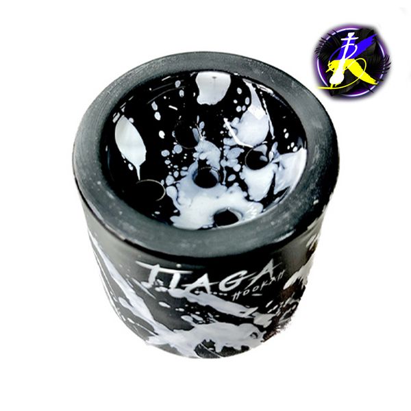 Чаша Tiaga Hookah Black Hurricane 4451 - фото інтернет-магазина Кальянер