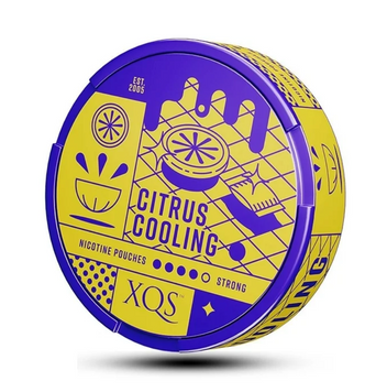 Снюс  XQS Citrus Cooling Strong 515155 - фото інтернет-магазина Кальянер