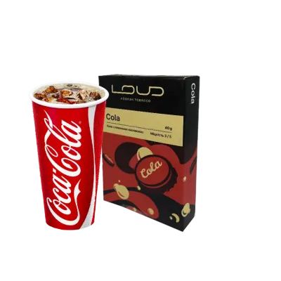 Тютюн Loud Cola (Кола, 40 г)   8294 - фото інтернет-магазина Кальянер