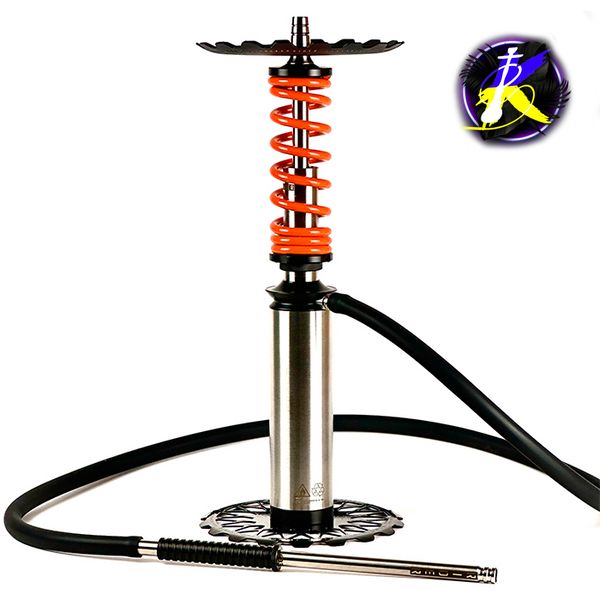 Кальян Trumpet Hookah Rider S-Still Orange 49 см 4330 - фото інтернет-магазина Кальянер