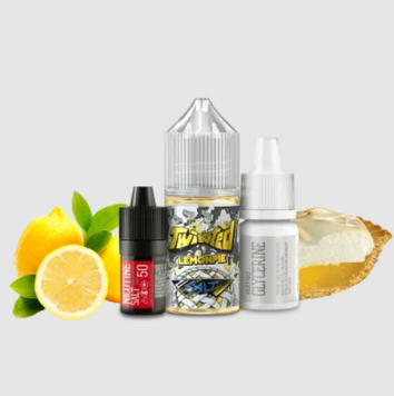 Набор для самозамеса Twisted salt Lemonpie (Лемонпай, 50 мг, 30 мл) 22012 - фото интернет-магазина Кальянер