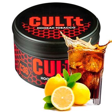 Тютюн CULTt C36 Cola Lemon 100 г 3381 - фото интернет-магазина Кальянер