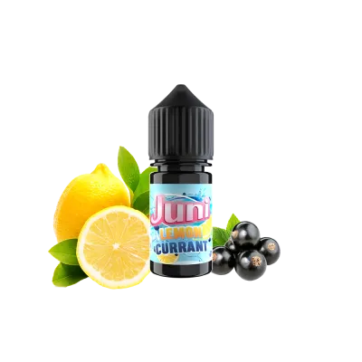 Жидкость Juni Salt Lemon Currant (Лимон Смородина, 50 мг, 30 мл) 20409 - фото интернет-магазина Кальянер