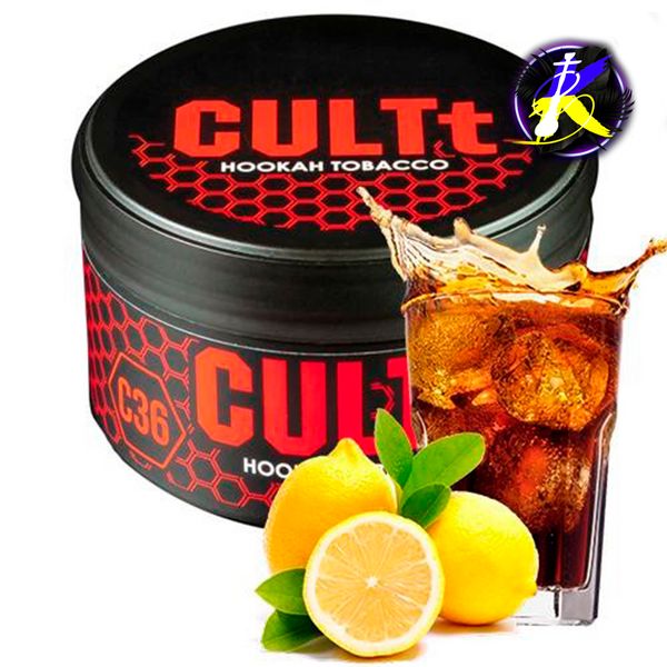 Тютюн CULTt C36 Cola Lemon 100 г 3381 - фото інтернет-магазина Кальянер