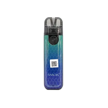 Smok Novo 4 Mini 900 Green Blue Cobra (Зелено-Синій, з картриджем) Багаторазовий POD 402 - фото інтернет-магазина Кальянер