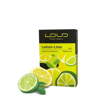 Тютюн Loud Lemon lime (Лимон Лайм, 40 г)   19036 - фото інтернет-магазина Кальянер