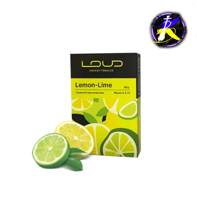 Табак Loud Lemon lime (Лимон Лайм, 40 г)   19036 - фото интернет-магазина Кальянер