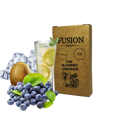 Тютюн Fusion Classic Ice Kiwi Blueberry Lemonade (Лимон Ківі Голубика Льод, 100 г)   20921 - фото інтернет-магазина Кальянер