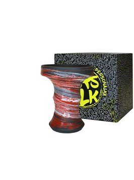 Чаша Personalka Bowl Red White (червоно-біла) kb006 - фото інтернет-магазина Кальянер