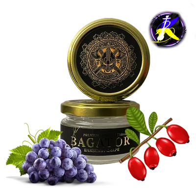 Тютюн Bagator barberry grape (Виноград Барбарис, 50 ​​г)   18818 - фото інтернет-магазина Кальянер