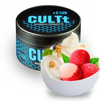 Тютюн CULTt C106 Blueberry Lychee Ice Cream 100 г 3367 - фото интернет-магазина Кальянер