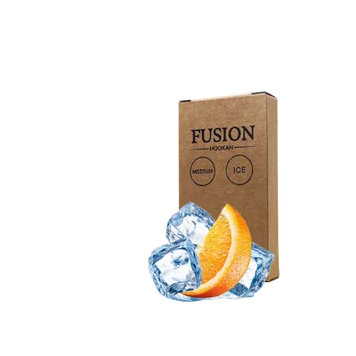Табак Fusion Medium Ice Orange (Апельсин Лёд, 100 г)   3869 - фото интернет-магазина Кальянер