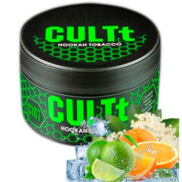 Тютюн CULTt C107 Elderberry Lime Orange Ice 100 г 3368 - фото інтернет-магазина Кальянер