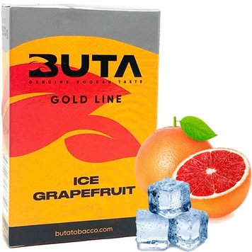 Тютюн Buta Gold Line Ice Grapefruit (Грейпфрут, Лід) 50 г 4613 - фото інтернет-магазина Кальянер