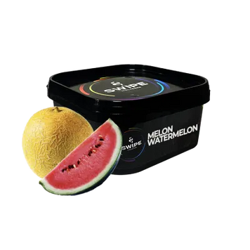 Кальянная смесь Swipe Melon Watermelon (Дыня Арбуз, 250 г)   20703 - фото интернет-магазина Кальянер