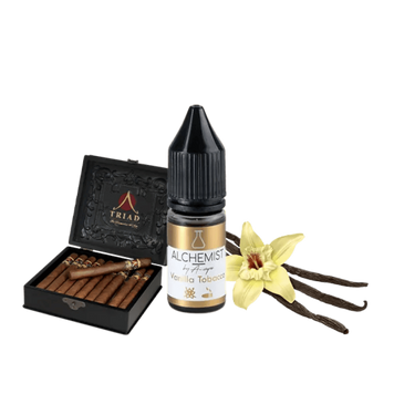 Рідина Alchemist Salt Vanilla Tobacco (Тютюн Ваніль, 35 мг, 10 мл) 21861 - фото інтернет-магазина Кальянер