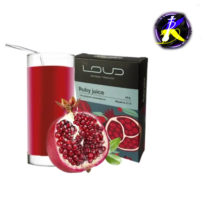 Табак Loud Ruby juice (Руби Джус, 40 г)   20765 - фото интернет-магазина Кальянер
