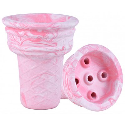 Чаша для кальяну Stealler ICE Cream pink 66687 - фото інтернет-магазина Кальянер