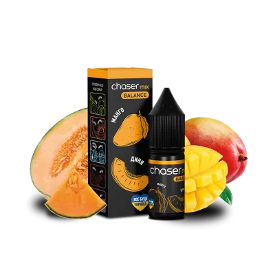 Рідина Chaser Mix Mango Melon Balance (Манго Диня, 60 мг, 10 мл) 22805 - фото інтернет-магазина Кальянер