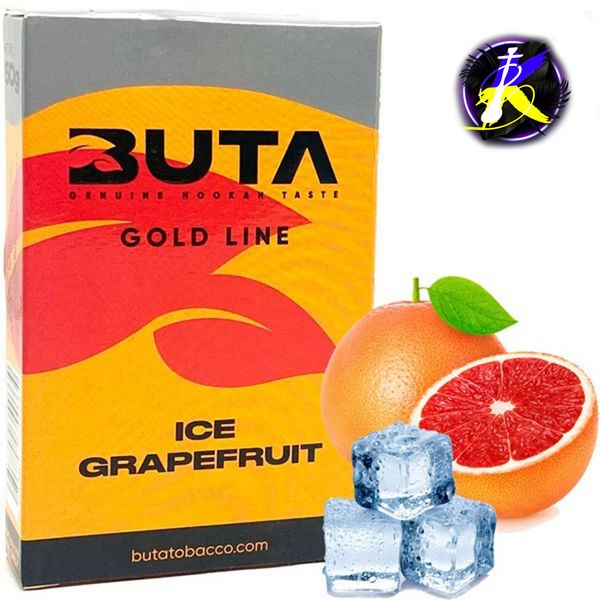 Тютюн Buta Gold Line Ice Grapefruit (Грейпфрут, Лід) 50 г 4613 - фото інтернет-магазина Кальянер