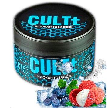 Тютюн CULTt C15 Blueberrie Lychee Ice 100 г 3369 - фото інтернет-магазина Кальянер