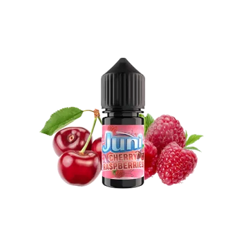 Рідина Juni Salt Cherry Raspberry (Вишня Малина, 50 мг, 30 мл) 20406 - фото інтернет-магазина Кальянер