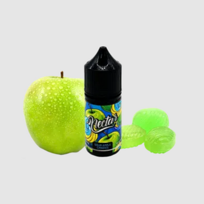 Рідина Nectar Sour apple candies (Кислі яблучні цукерки, 50 мг, 30 мл) 22699 - фото інтернет-магазина Кальянер