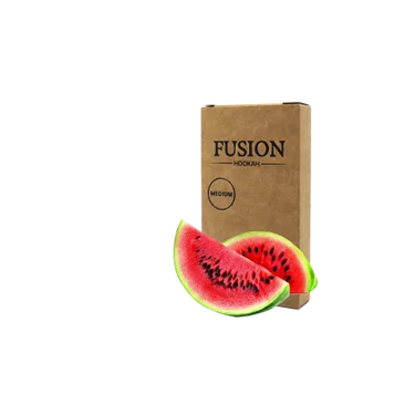 Табак Fusion Medium Watermelon (Арбуз, 100 г)   3806 - фото интернет-магазина Кальянер