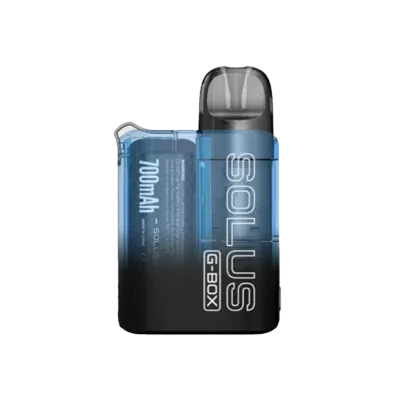 Smok Solus G-Box Kit 700 Transparent Blue (Синий, с картриджем) Многоразовый POD 462 - фото интернет-магазина Кальянер