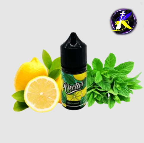 Рідина Nectar Lemon mint (Лимон М'ята, 50 мг, 30 мл) 22698 - фото інтернет-магазина Кальянер
