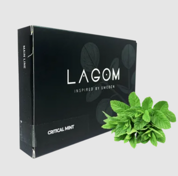 Тютюн Lagom Main Critical Mint (М'ята, 200 г) 22533 - фото інтернет-магазина Кальянер