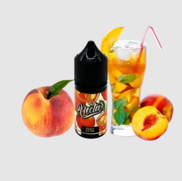 Жидкость Nectar Peach ice tea (Персиковый ледяной чай, 50 мг, 30 мл) 22700 - фото интернет-магазина Кальянер