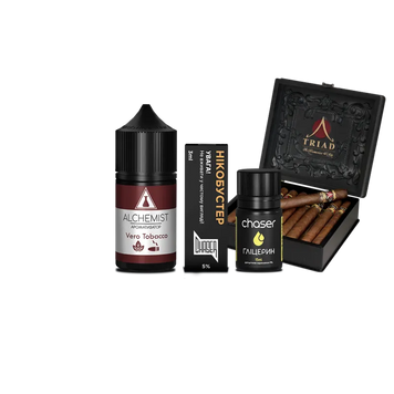 Набор для самозамеса Alchemist Salt Vero Tobacco (Табак, 50 мг, 30 мл) 21554 - фото интернет-магазина Кальянер
