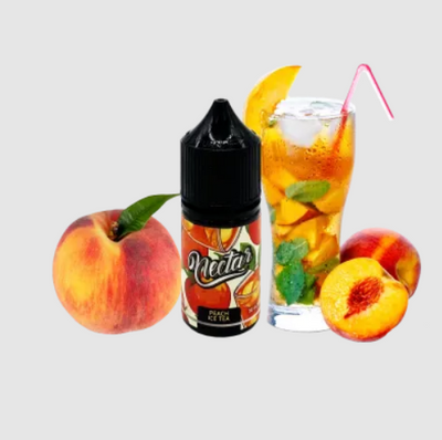 Рідина Nectar Peach ice tea (Персиковий крижаний чай, 50 мг, 30 мл) 22700 - фото інтернет-магазина Кальянер