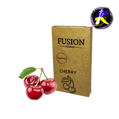 Тютюн Fusion Medium Cherry (Вишня, 100 г)   20922 - фото інтернет-магазина Кальянер