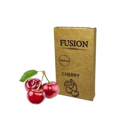 Тютюн Fusion Medium Cherry (Вишня, 100 г)   20922 - фото інтернет-магазина Кальянер